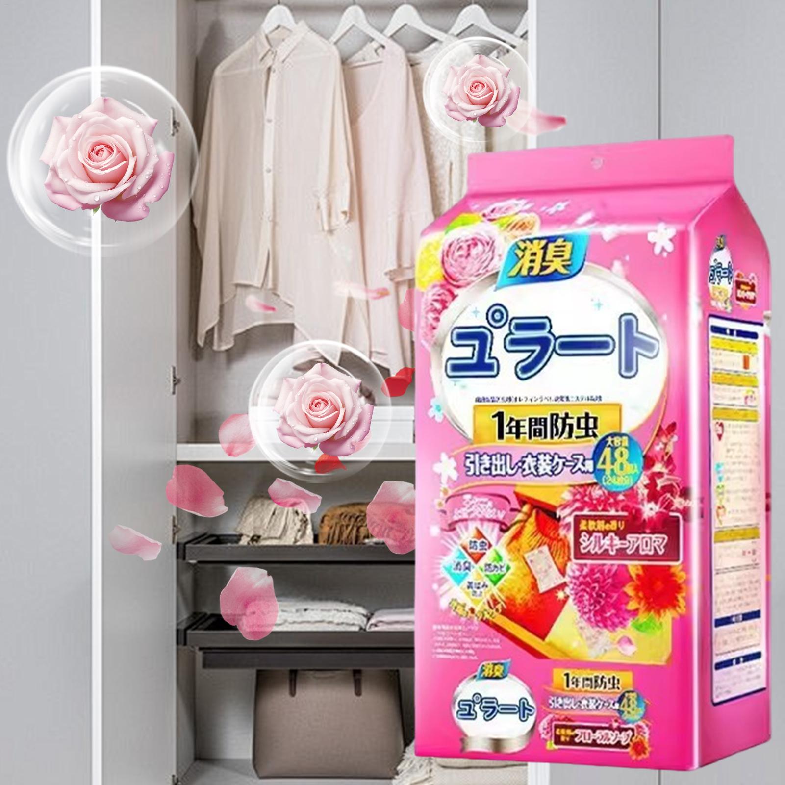 Shoe Deodorizer Ball - Kast Geurzakken 48 stuks Muggenspray Kamferballen