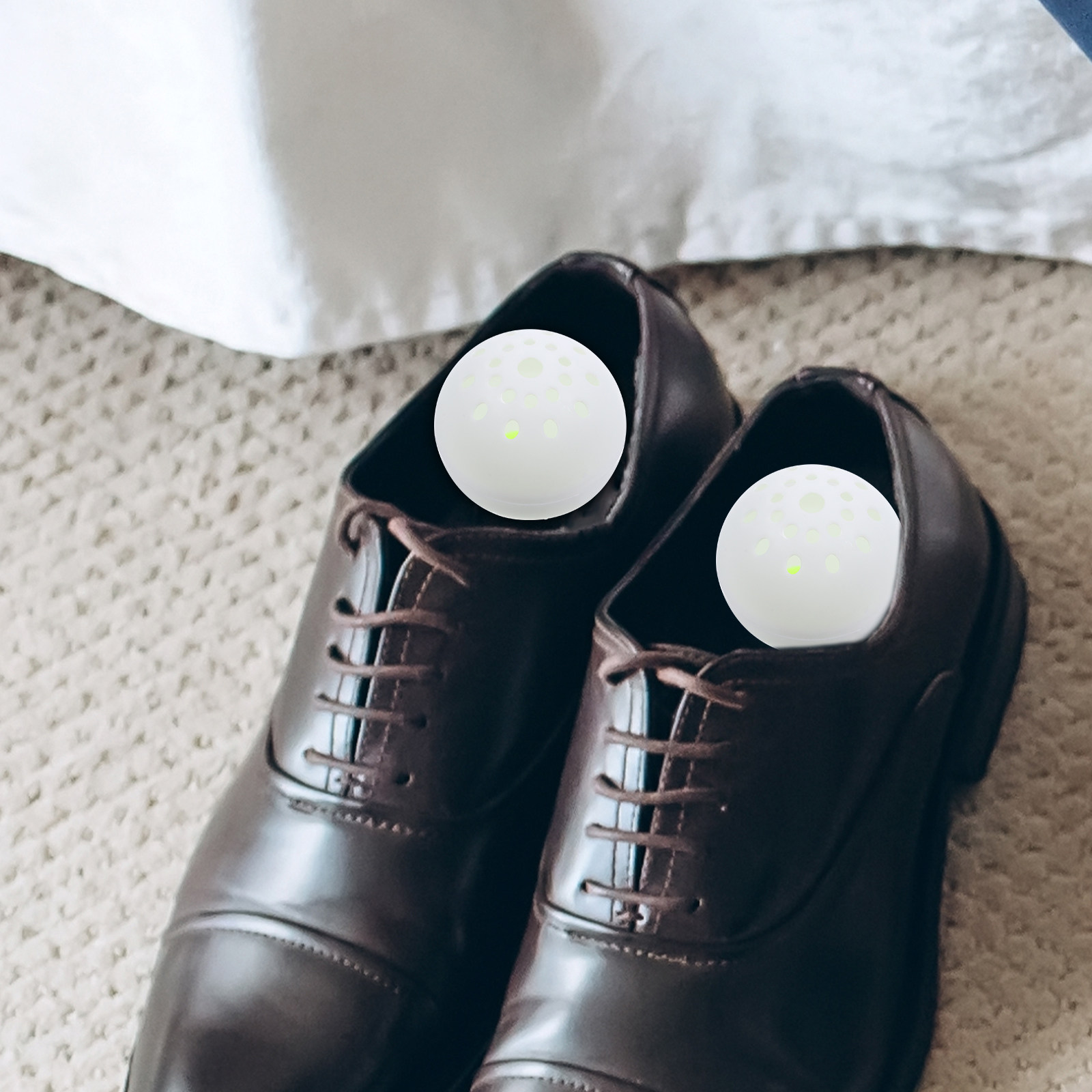 Shoe Deodorizer Ball - 20 stuks luchtverfrisserballen voor schoenen, kleine