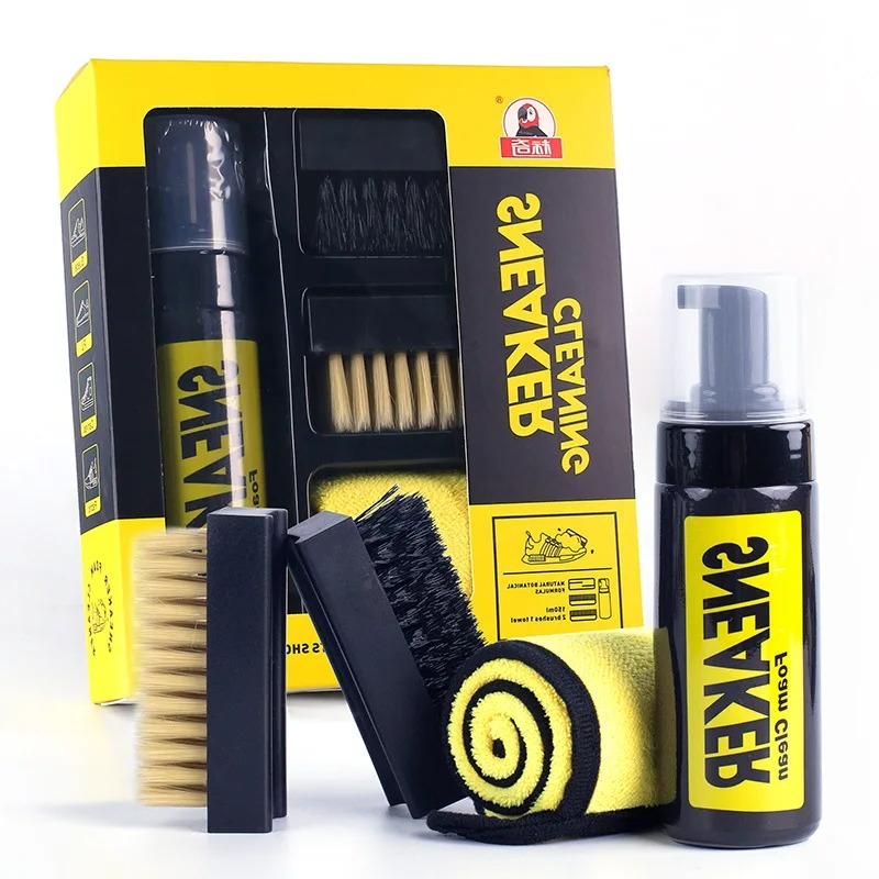 Sneaker Care Cleaner - 150 ml watervrije schuim sneakersreinigerset met