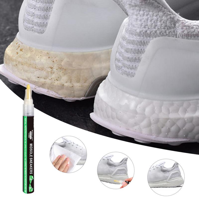 Witte trainerpen, midsole rein - Midsole Marker Paint recensie en prijs