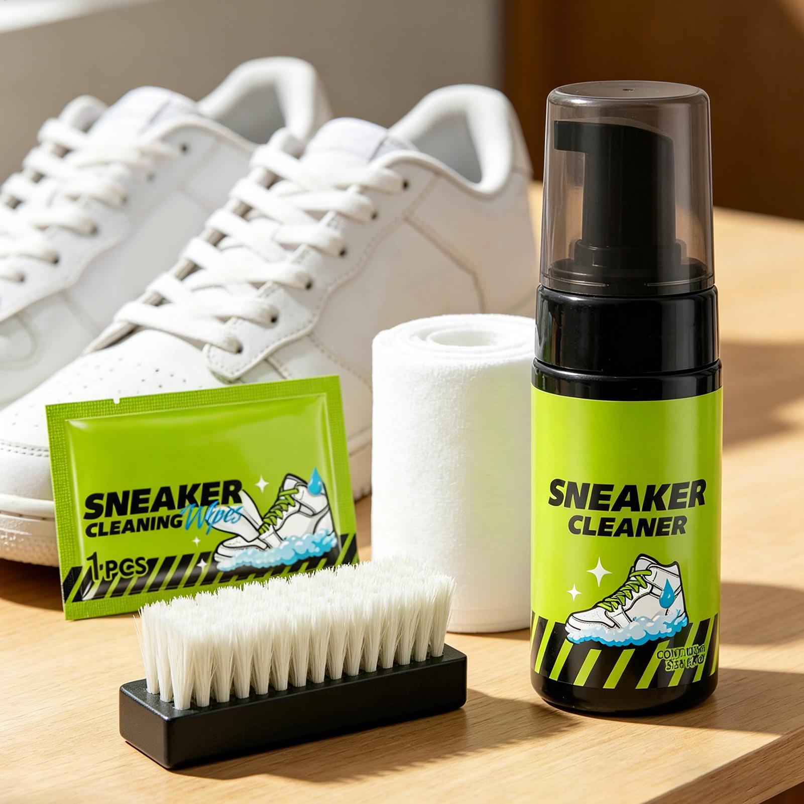 Sneaker Cleaner 4 Stuks 100ml  - Sneaker Care For Canvas Fabrics recensie en prijs