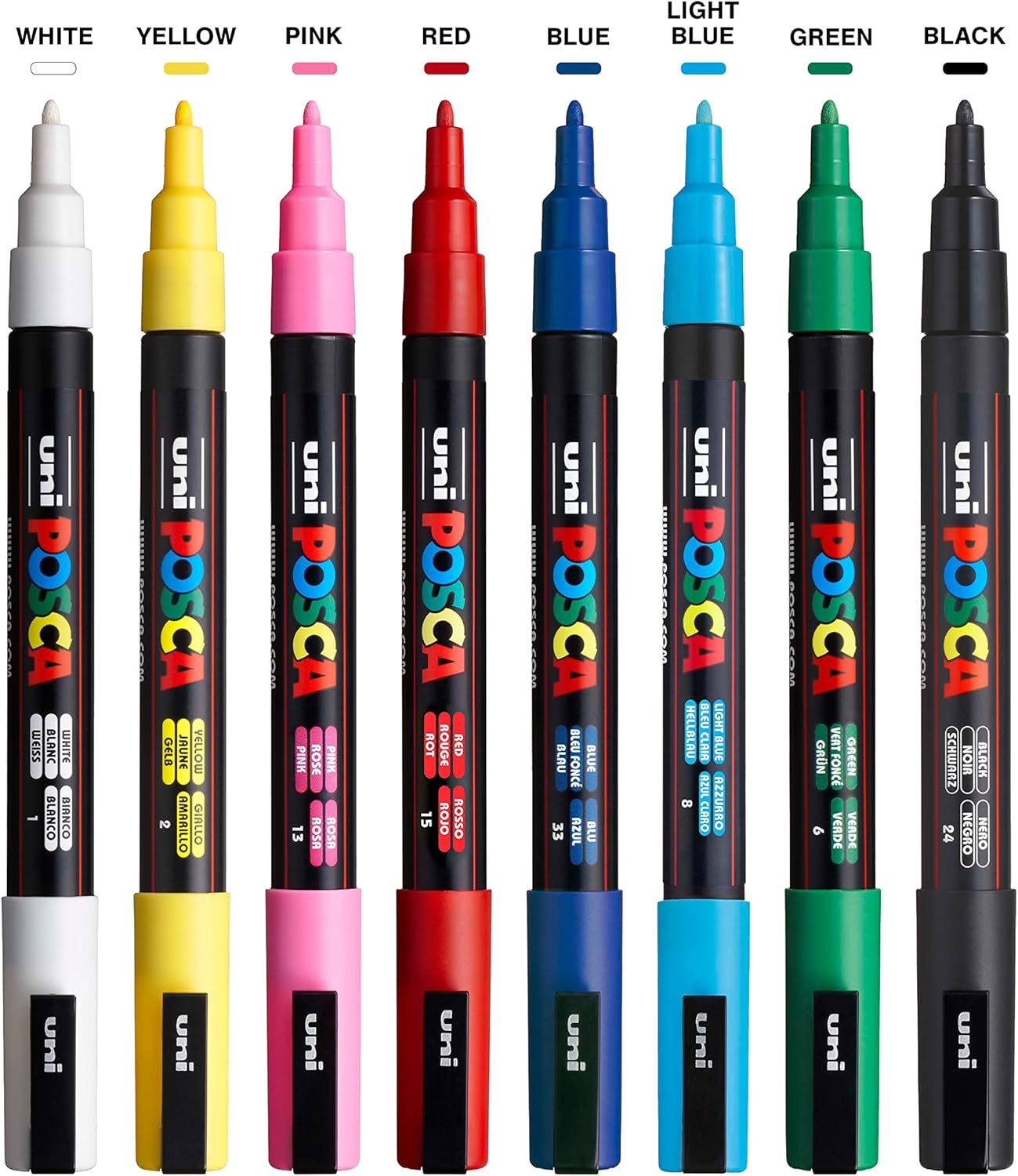 Japan Uni Posca Verfmarker, 3M - Midsole Marker Paint recensie en prijs