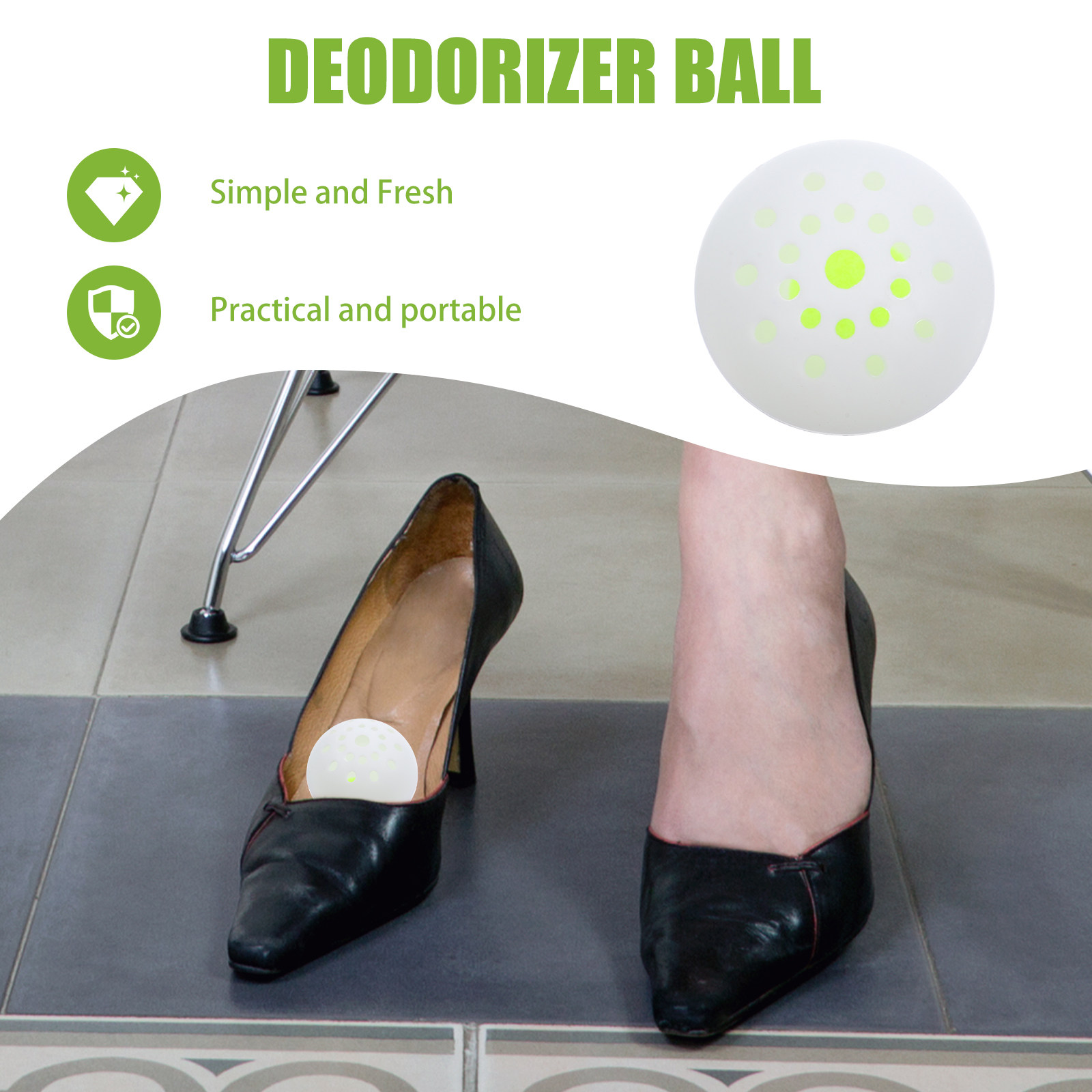 20 stuks luchtverfrisserballen - Shoe Deodorizer Ball recensie en prijs